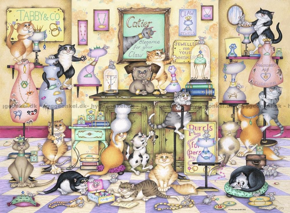 Ravensburger Crazy cats Taby & co. puzzle 500 Piece Jigsaw - Image 2