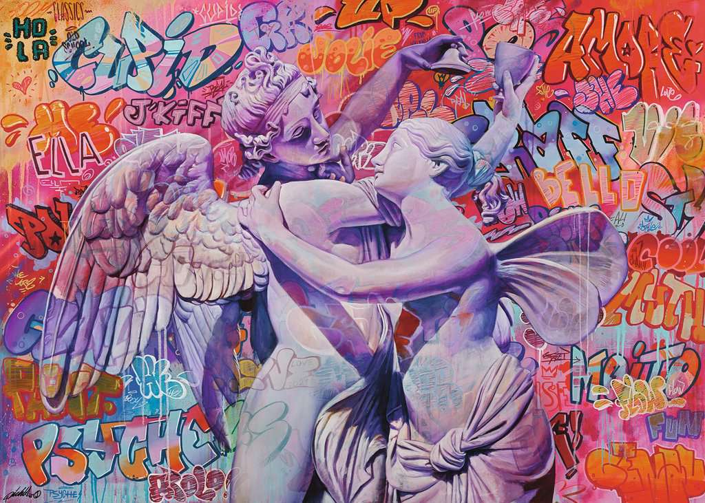 Ravensburger Cupid and Psyche in Love Puzzle 1000 Pieces - Image 2