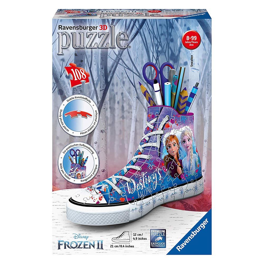 Ravensburger - Disney Frozen 2 Sneaker 3D Sneaker 108 Piece
