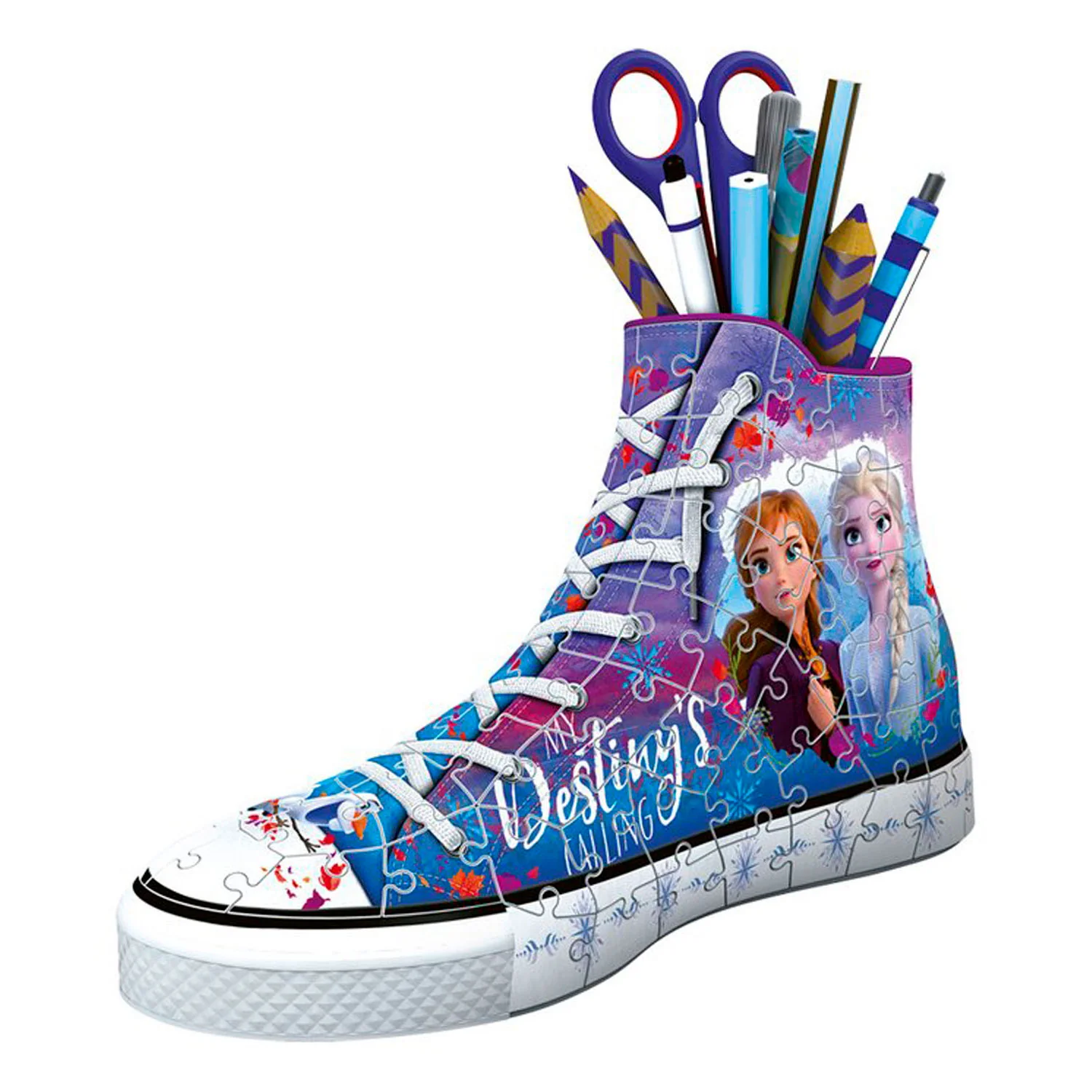 Ravensburger - Disney Frozen 2 Sneaker 3D Sneaker 108 Piece - Image 2