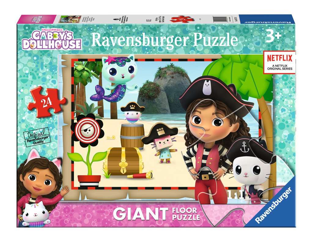 Ravensburger - Gabby's Dollhouse Giant Floor Puzzle 24 Pieces