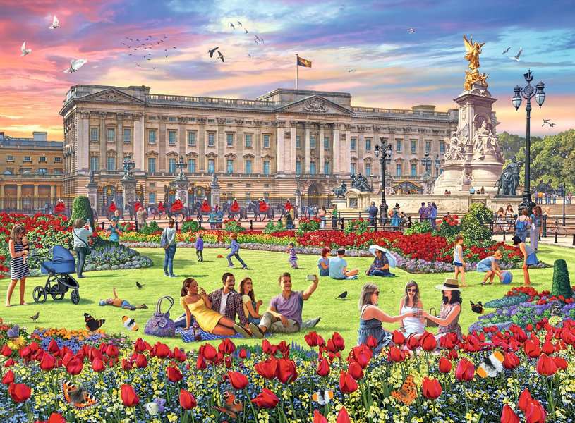 Ravensburger - Happy Days No. 5 Royal Residences 4 x 500 Piece Jigsaw - Image 3