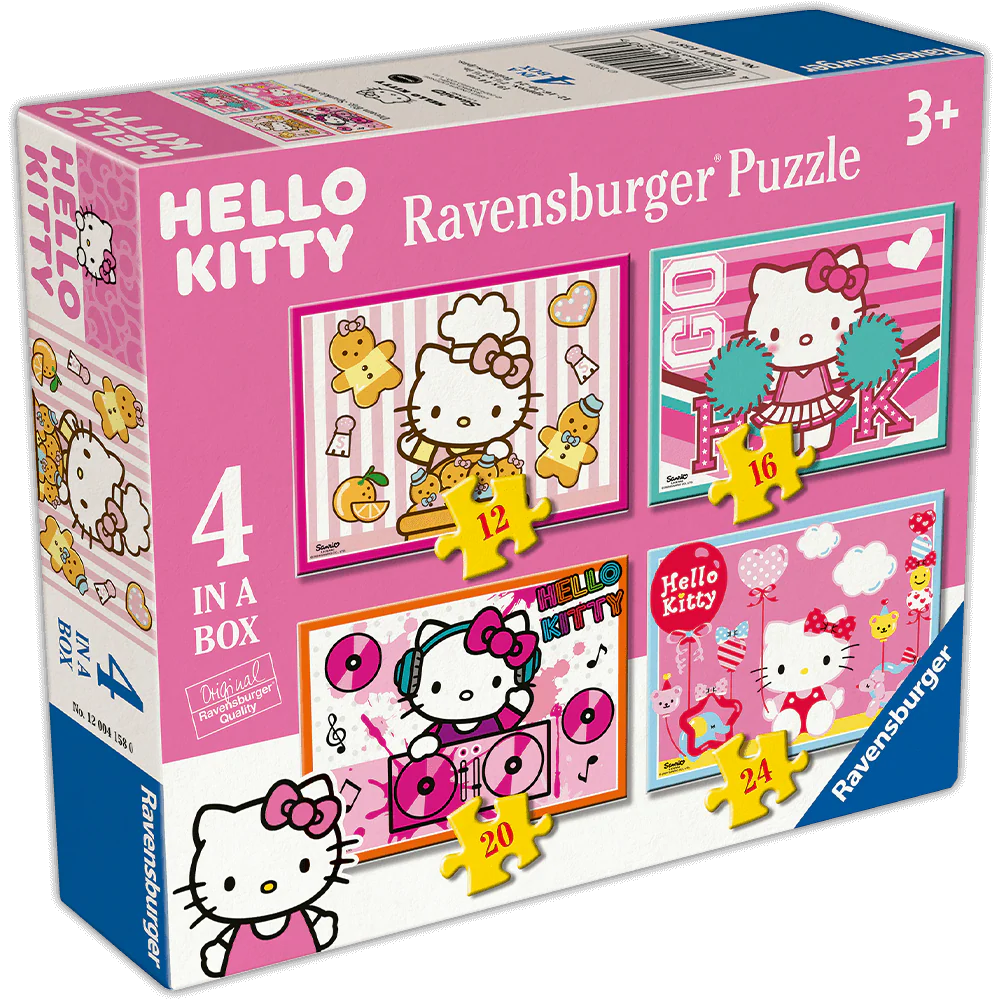 Ravensburger - Hello Kitty 12/16/20/24 Piece Jigsaw