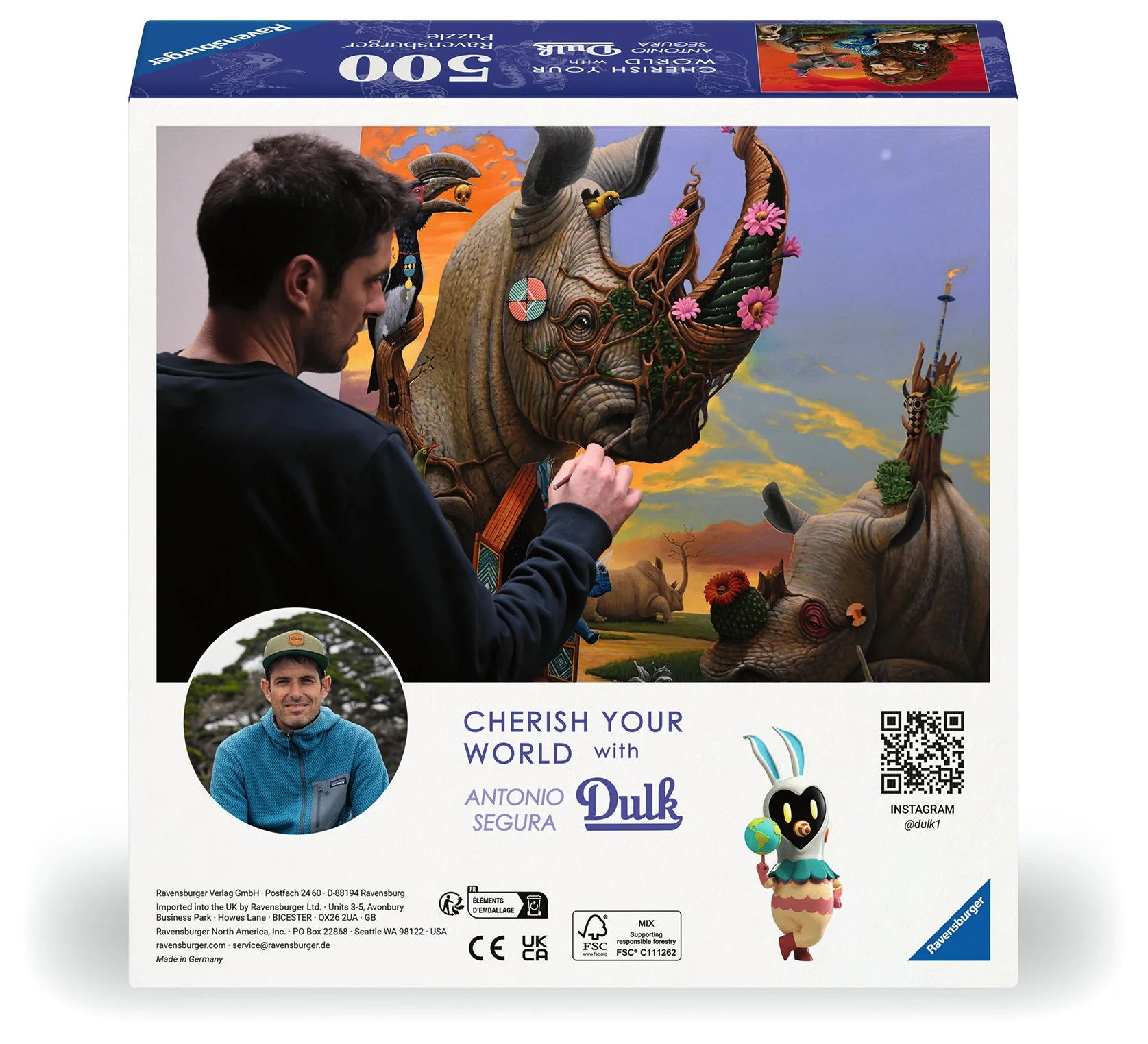 Ravensburger - Hope Cherish Your World Puzzle 500 Pieces - Image 4