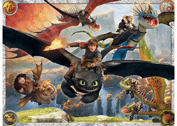 Ravensburger - HTTYD Easily Tamed Dragons Puzzle 150 Pieces - Image 2