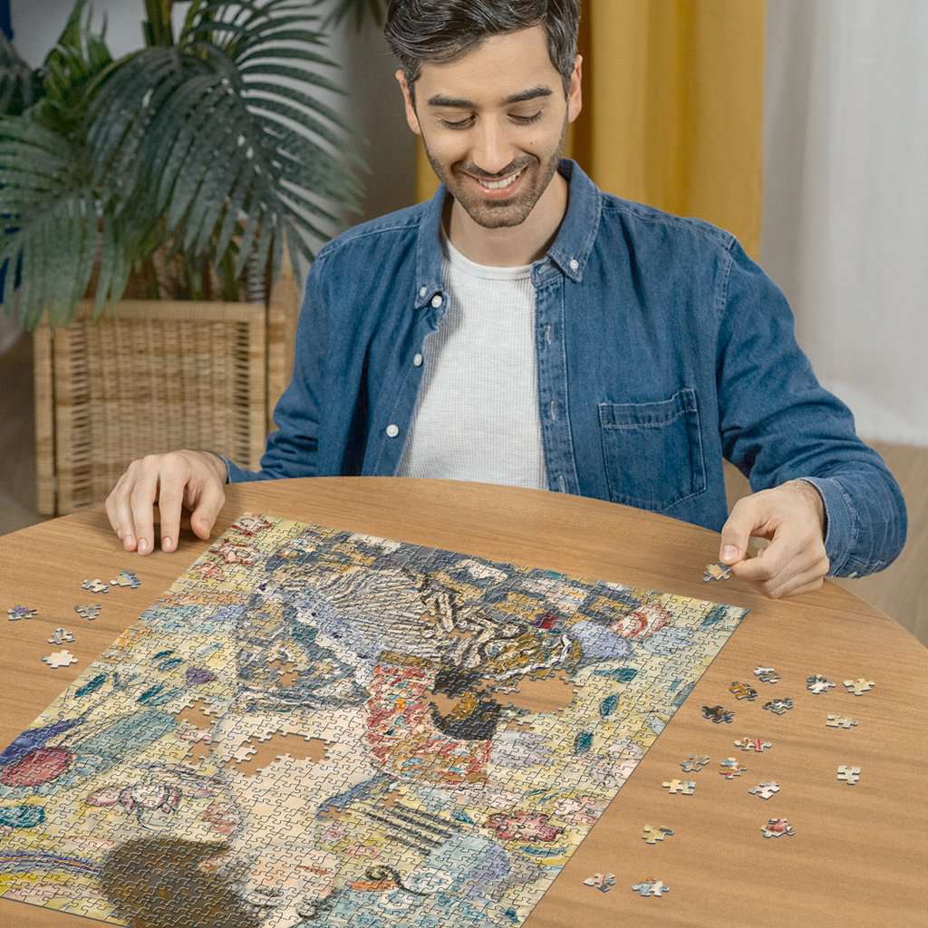Ravensburger - Lady with a Fan 1000 Piece Jigsaw - New Version - Image 2