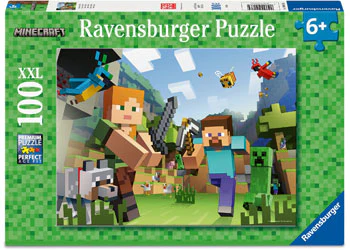 Ravensburger - Minecraft WT Puzzle 100 Pieces