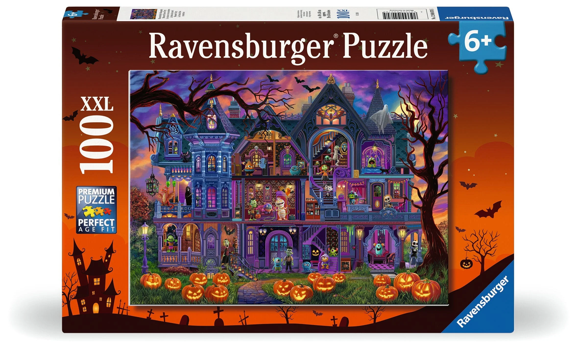 Ravensburger - Monster House Party Puzzle 100 Piece Puzzle