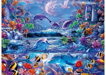 Ravensburger - Moonlit Magic Starline Puzzle 500 Pieces - Image 2