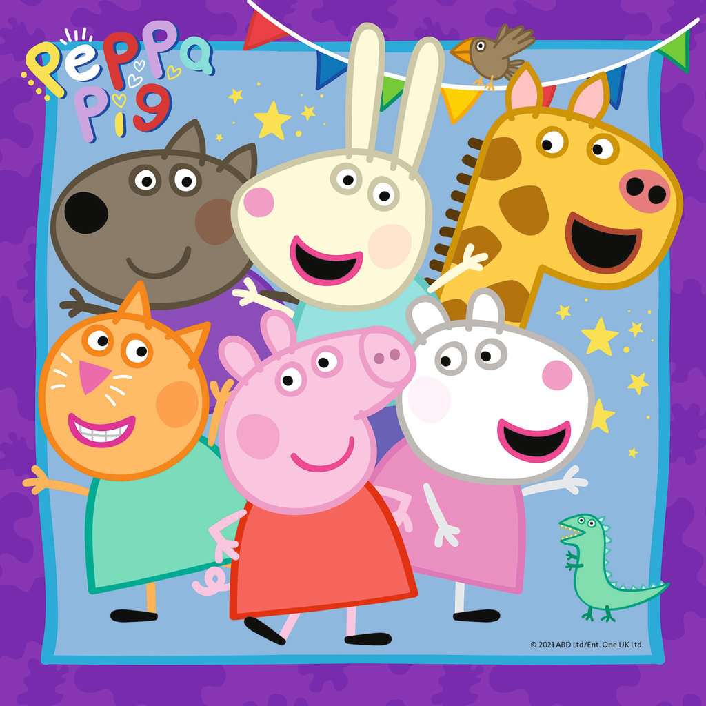 Ravensburger - Peppa's Family & Friends 3x49 Piece Jigsaw - Image 5