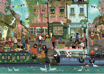 Ravensburger - Riverside Town 1000 Pieces - Image 2