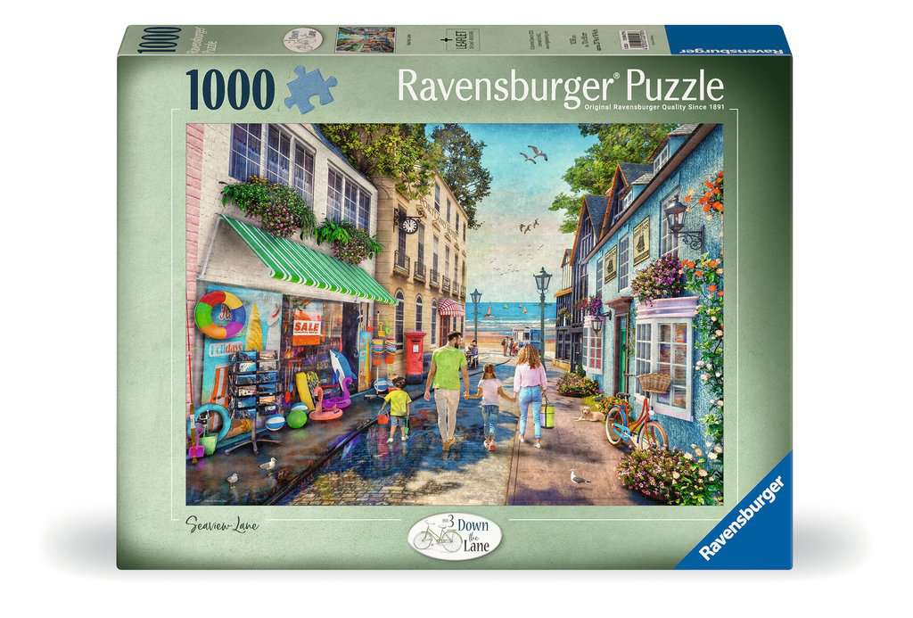 Ravensburger Sea View Lane 1000 Piece Jigsaw - New Version