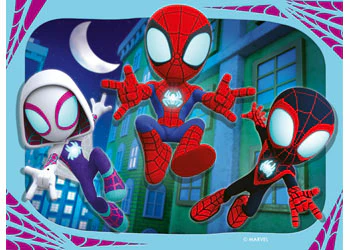 Ravensburger - Spiderman It's Spidey Time! Puzzle 12/16/20/24 Pieces - Image 3