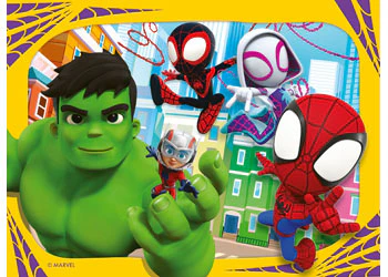 Ravensburger - Spiderman It's Spidey Time! Puzzle 12/16/20/24 Pieces - Image 4