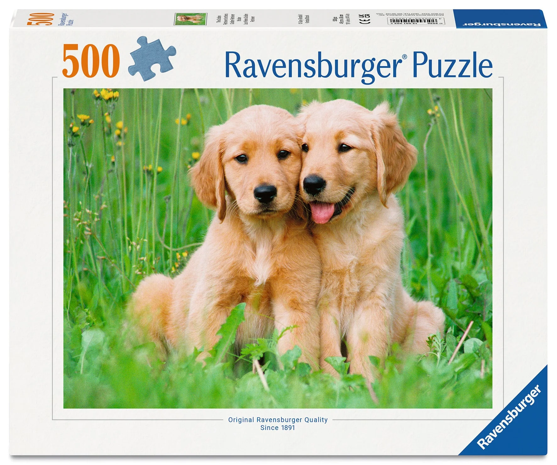 Ravensburger - The Golden Retriever Brothers 500 Piece Puzzle