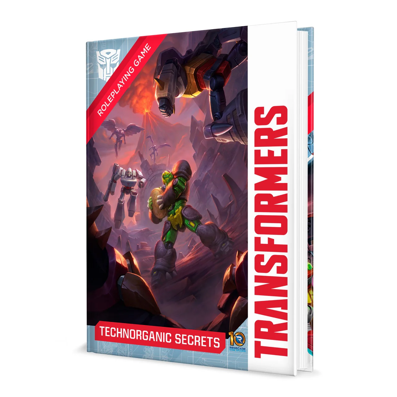 Renegade Game Studios Transformers Roleplaying Game Technorganic Secrets Sourcebook
