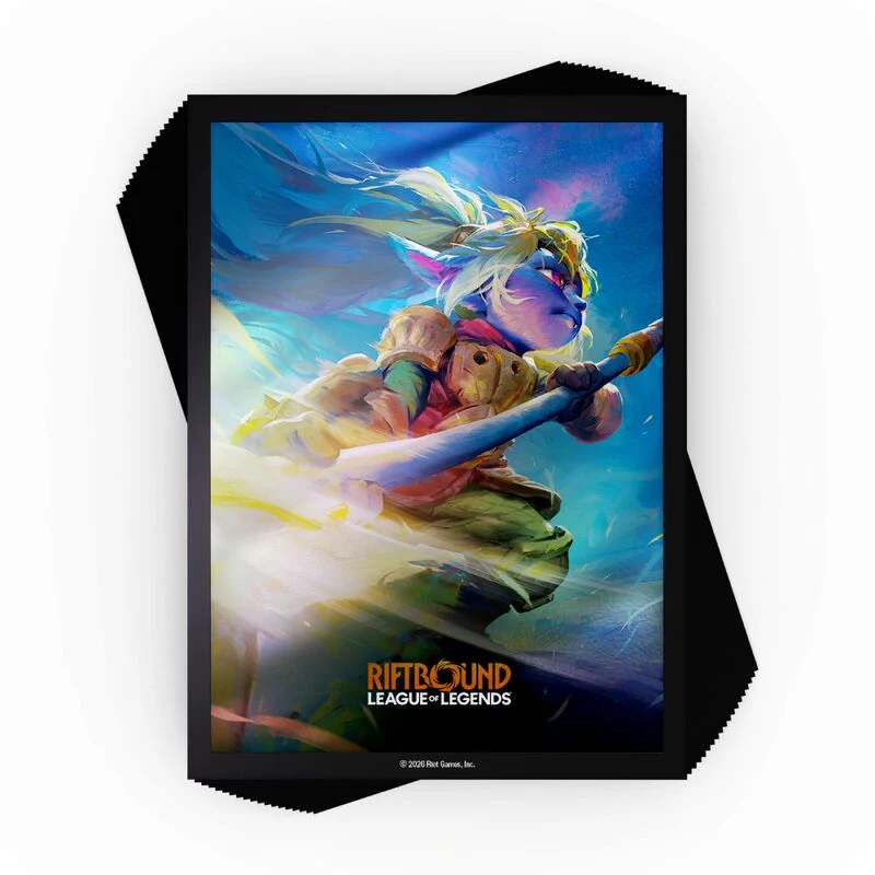 Riftbound: League of Legends TCG – Unleashed Sleeves: Poppy, Keeper of the Hammer