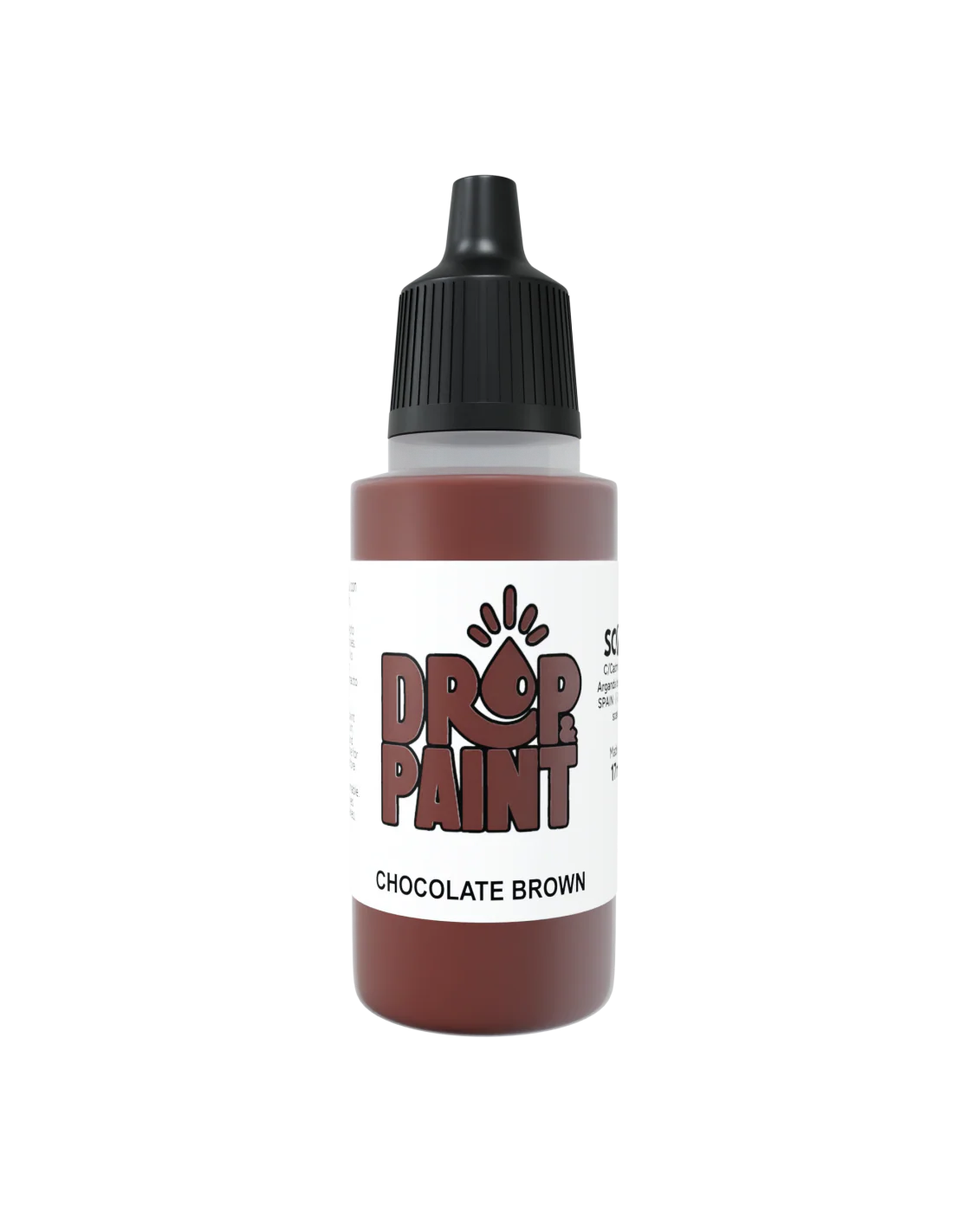 Scale 75 Drop and Paint 17ml - Chocolate Brown