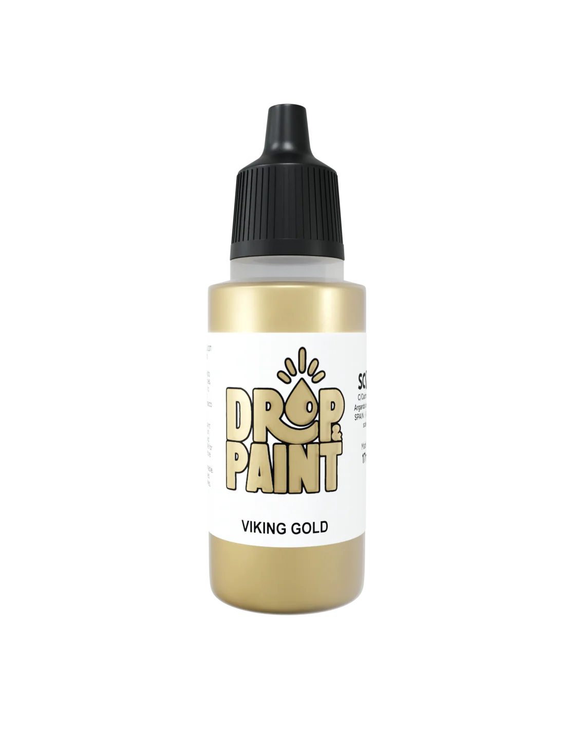 Scale 75 Drop and Paints Acrylic Paint 17ml - Viking Gold