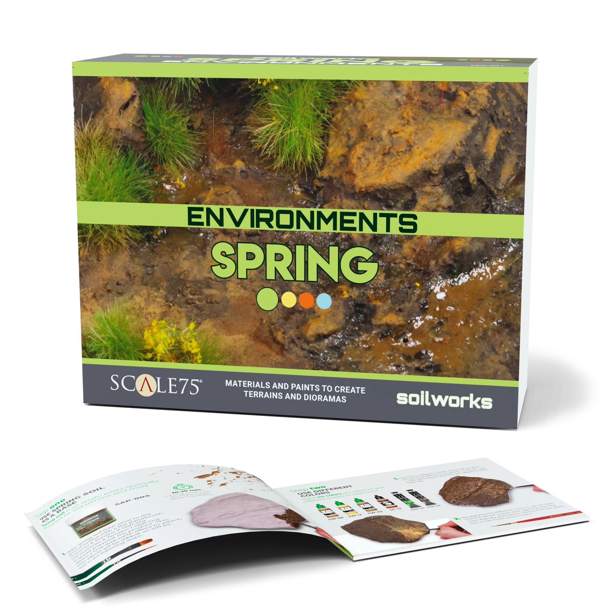 Scale 75 Soilworks Environments Scenery Spring Set