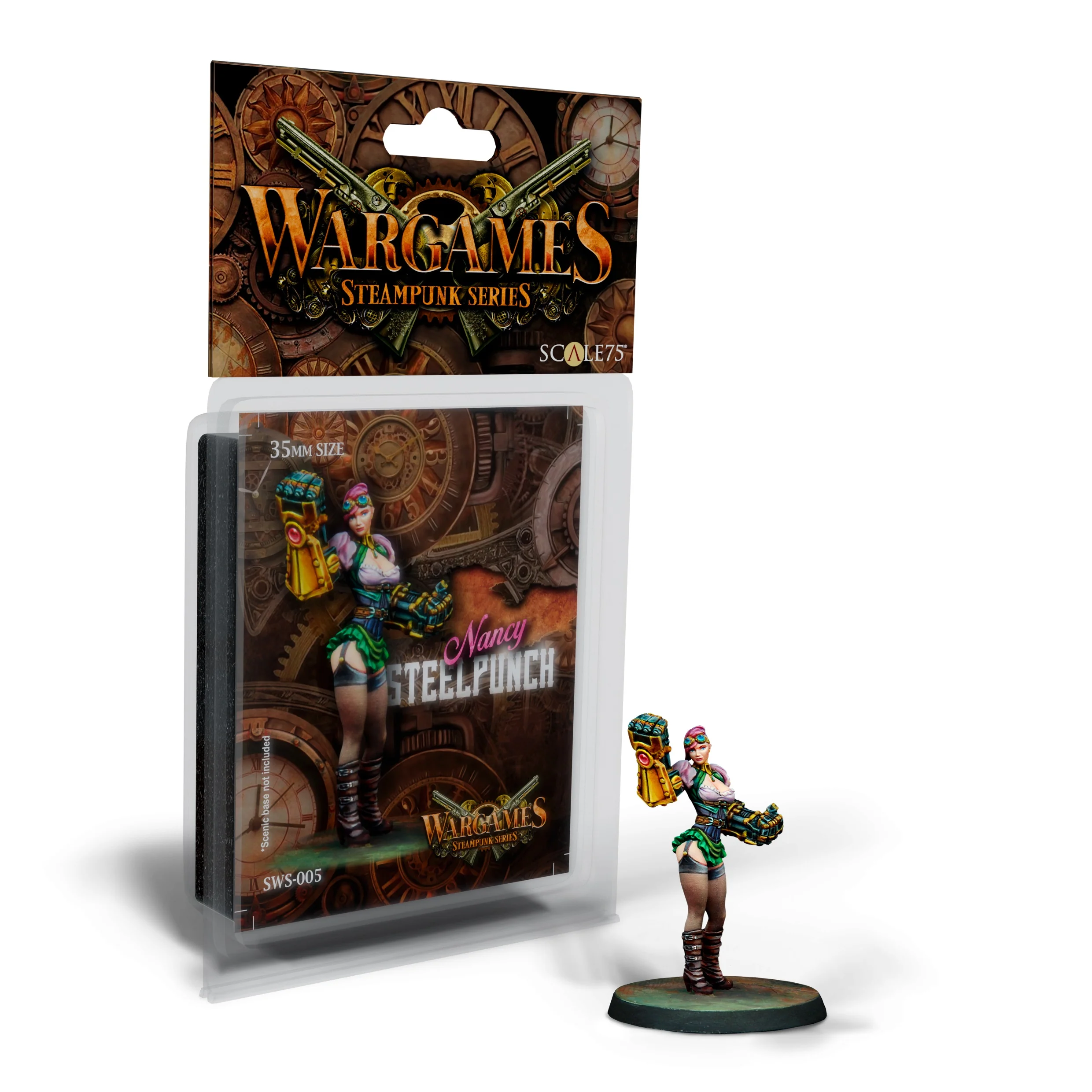 Scale 75 Steampunk Wargame Series Nancy Steelpunch Miniature 35mm
