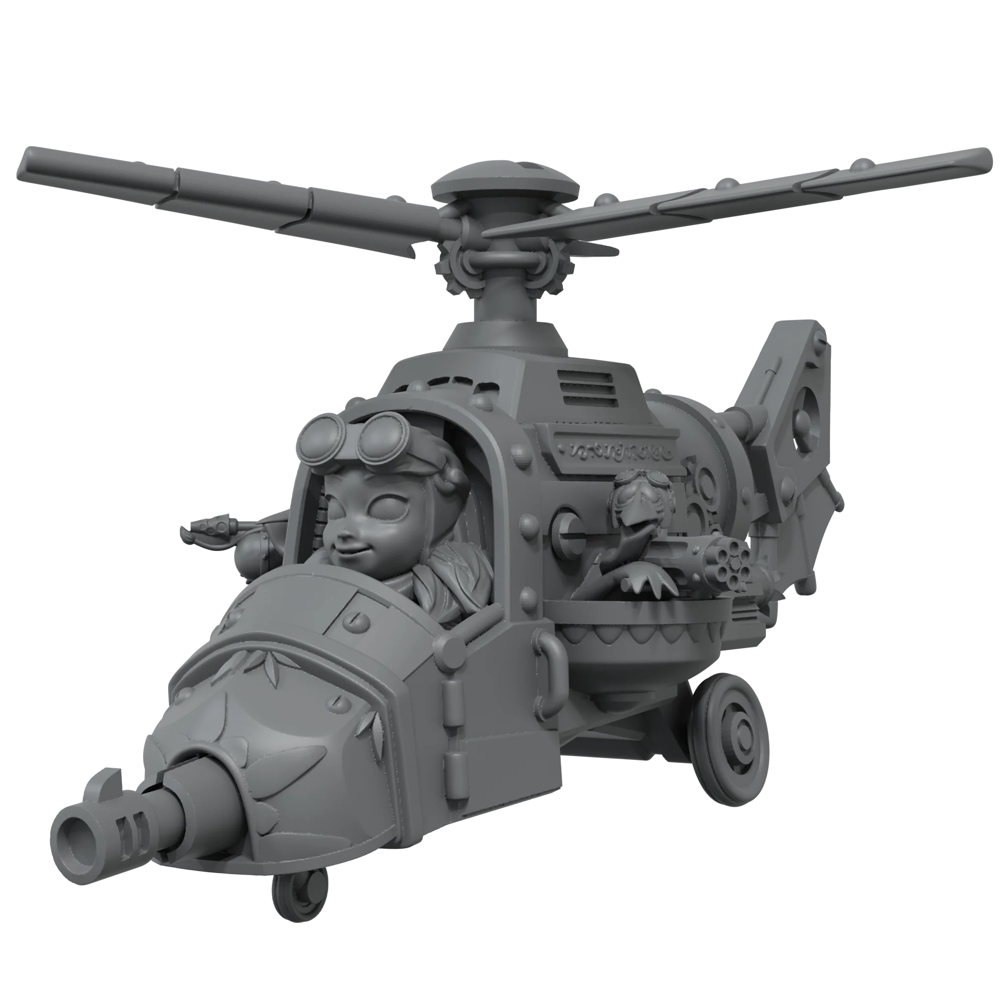 Scale 75 The Smog Riders Miniature 35mm - Pelicopter - Image 2
