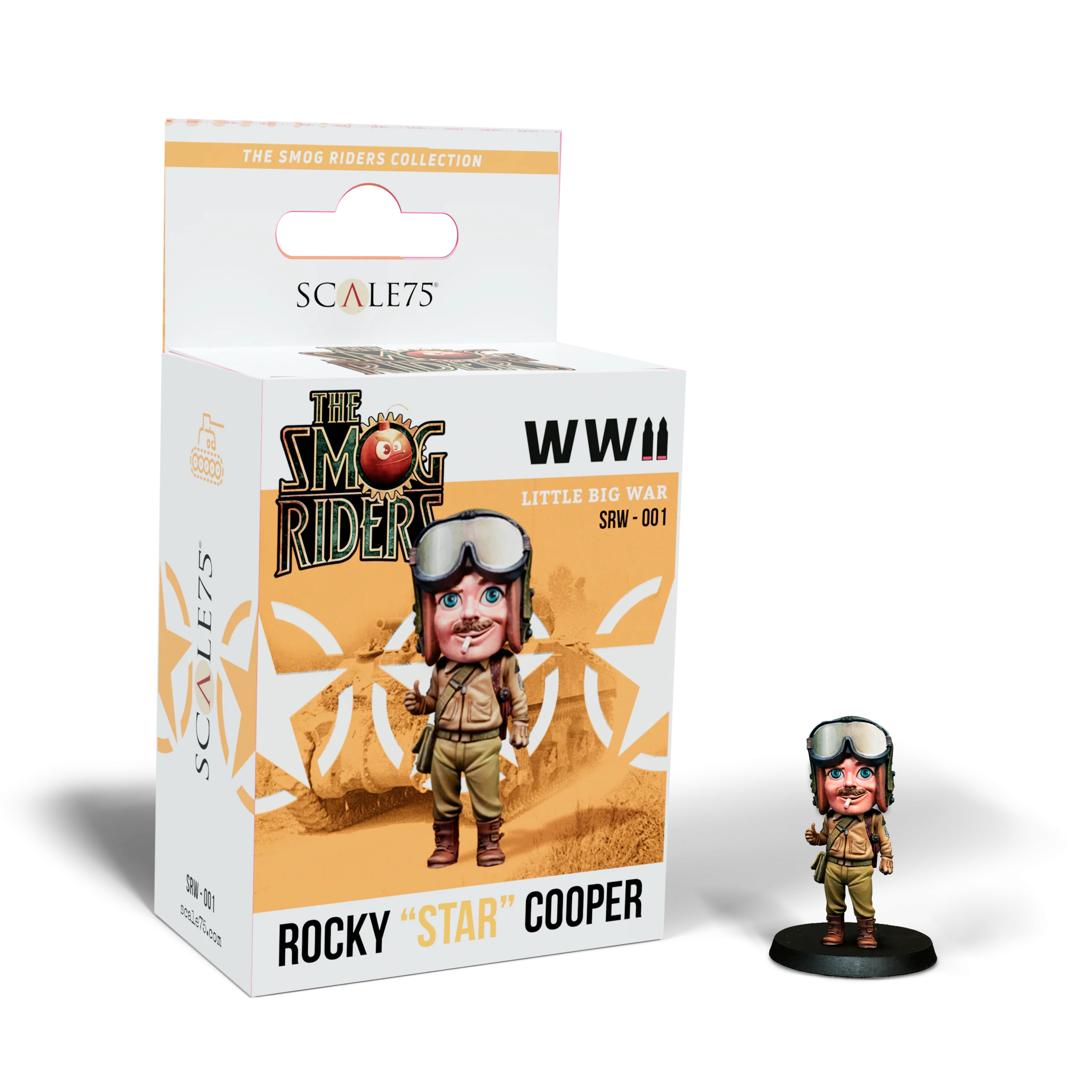 Scale 75 The Smog Riders Miniature 35mm - Rocky "Star" Cooper