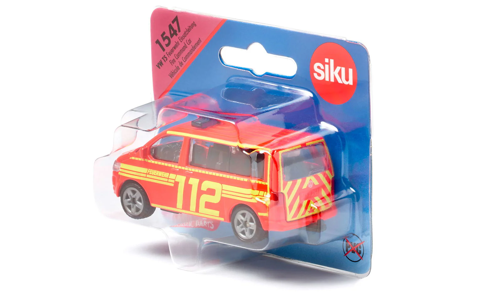Siku - Vw T5 Fire Command Car