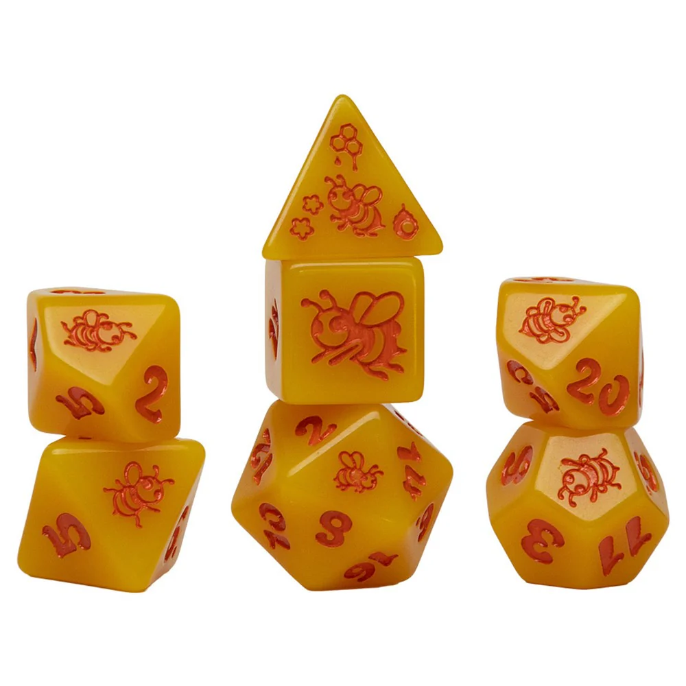 Sirius Dice - Animal - Golden Buzz Dice Set 7 - Image 2