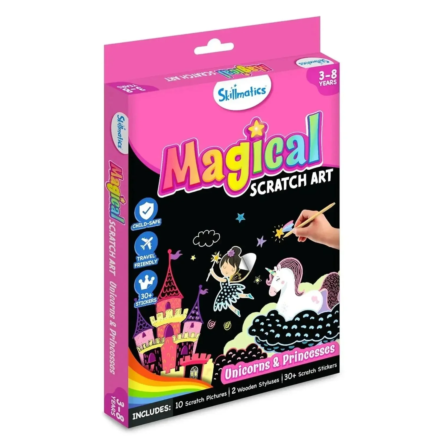Skillmatics - Magical Scratch Art Unicorns & Princesses - Image 7