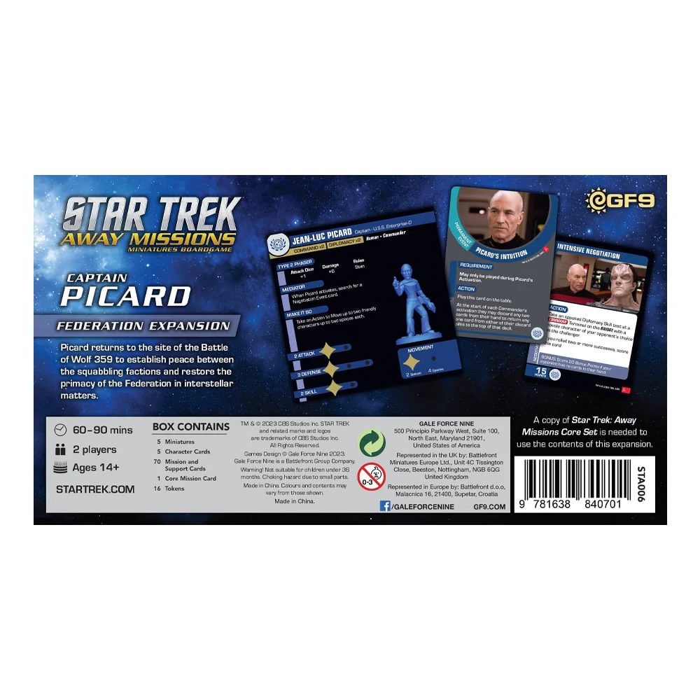 Star Trek: Away Missions - Captain Picard: Federation Expansion - Image 2