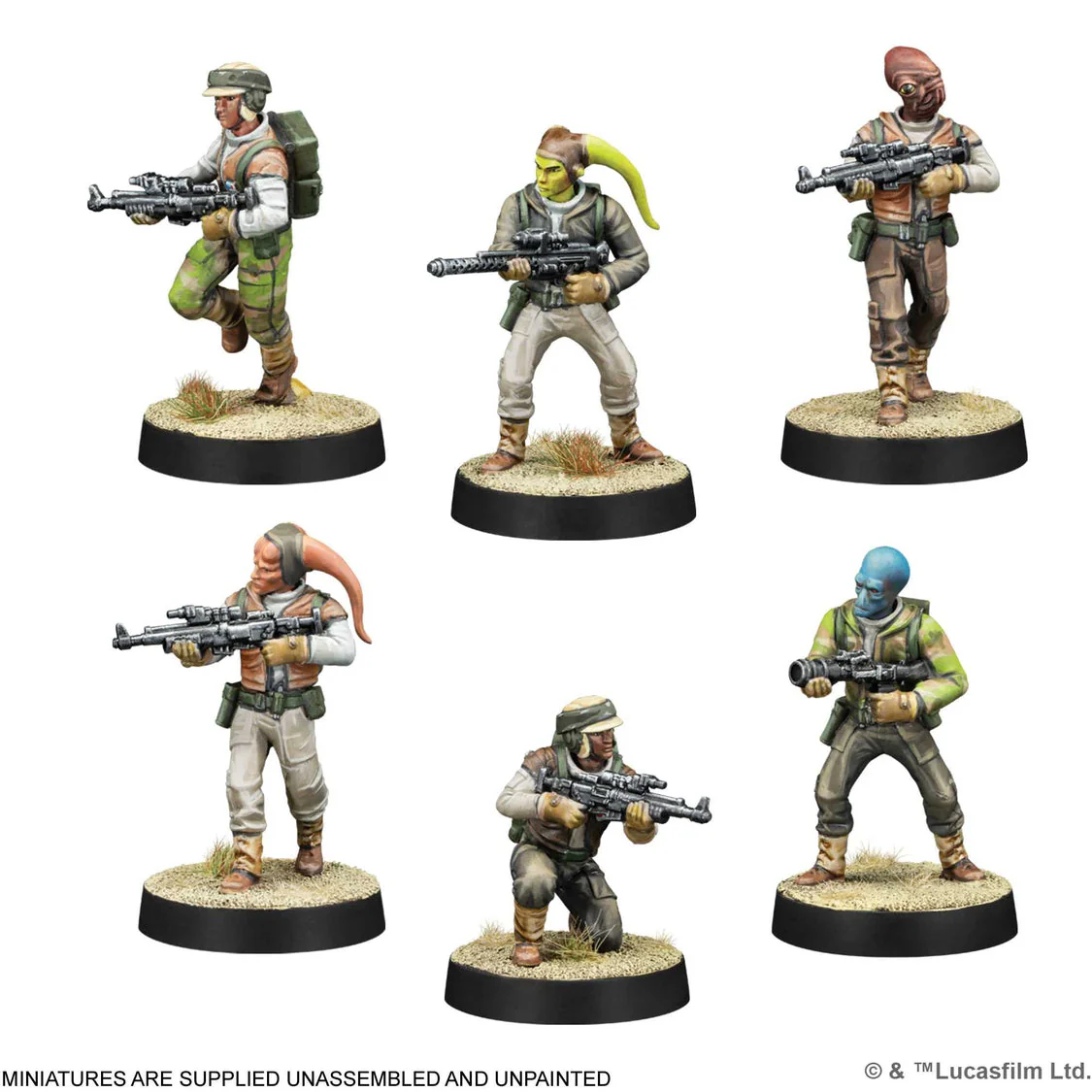 Star Wars: Legion - Rebel Troopers (SWQ15) - Image 3