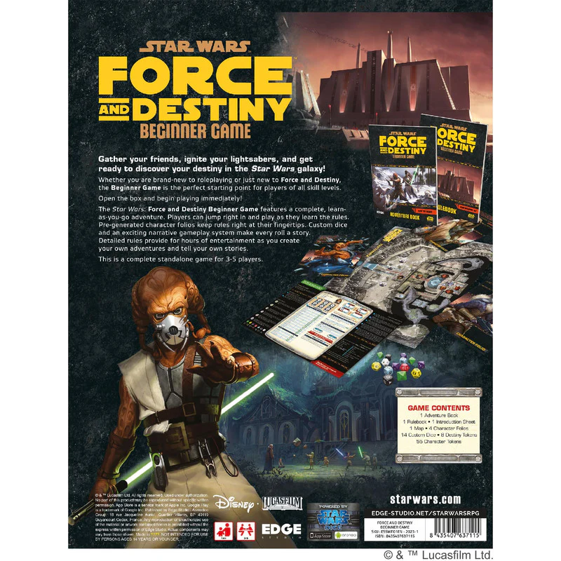 Star Wars RPG: Force and Destiny - Beginner Game - Image 2