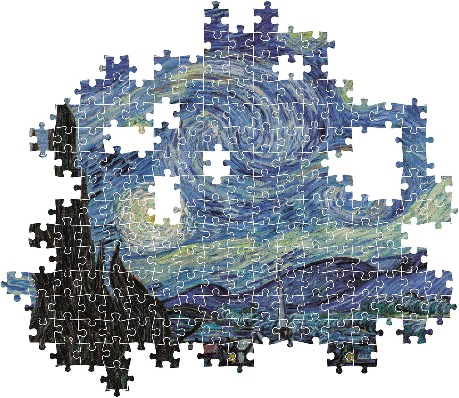 Starry Night 500 Piece Jigsaw (Museum) - Image 3