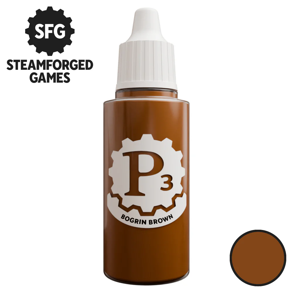 Steamforged Games P3 Paint 18ml - Bogrin Brown