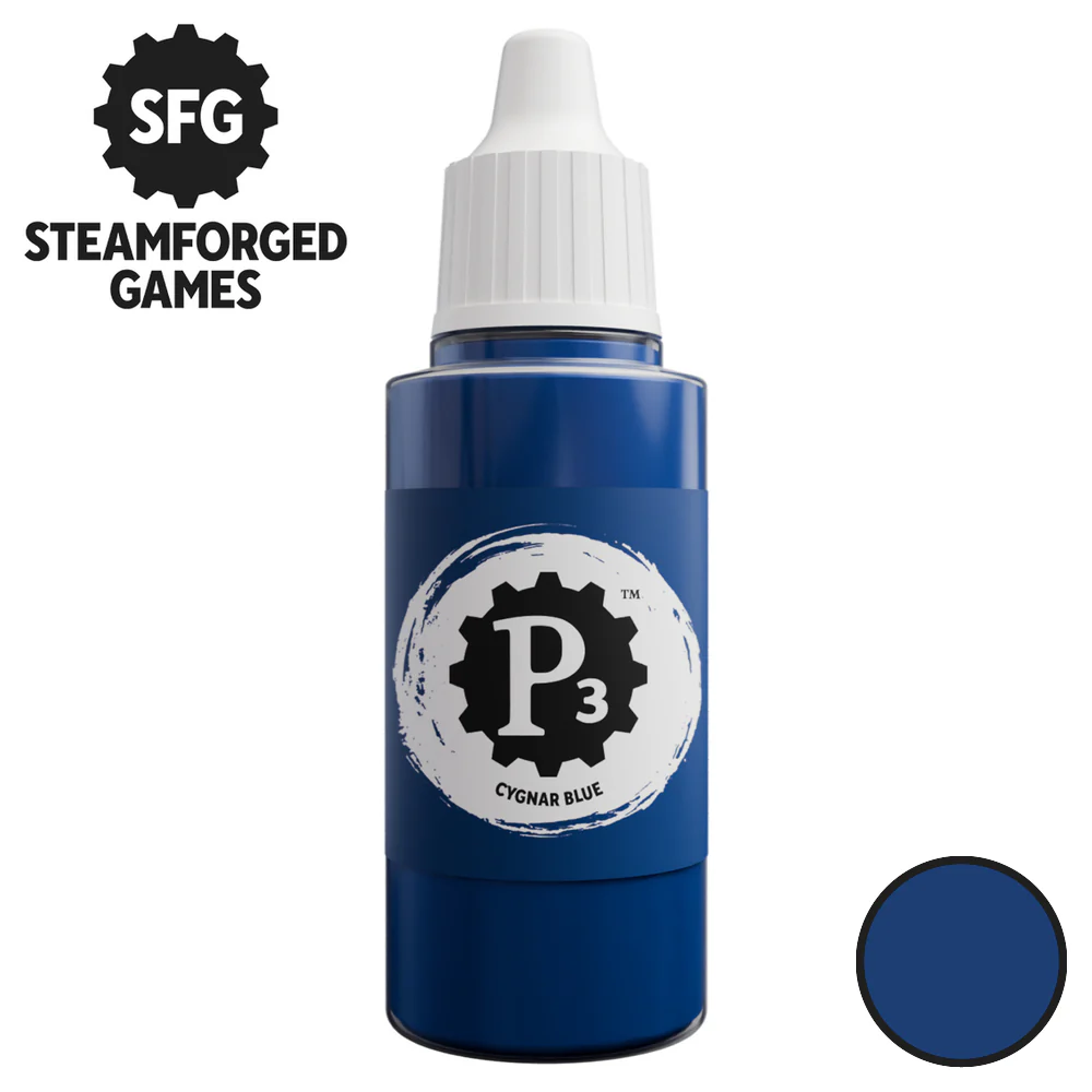 Steamforged Games P3 Paint 18ml - Cygnar Blue