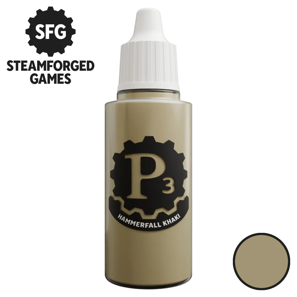 Steamforged Games P3 Paint 18ml - Hammerfall Khaki