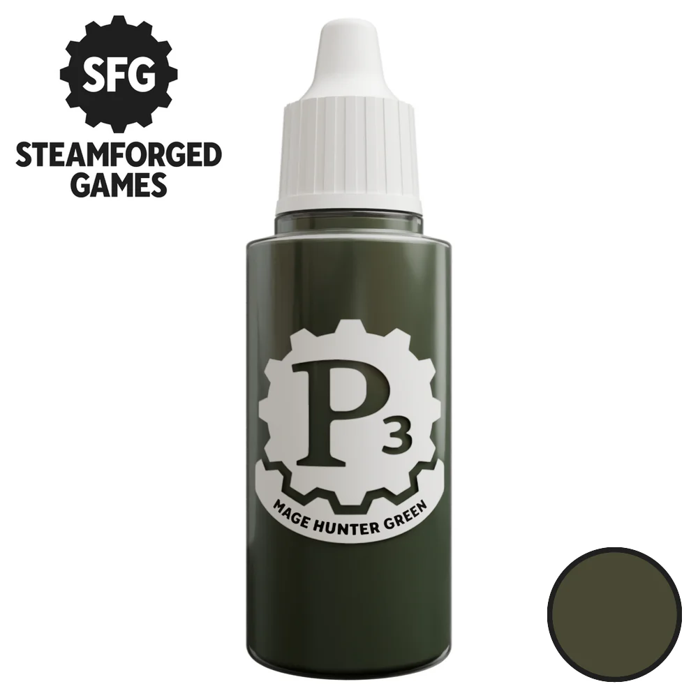 Steamforged Games P3 Paint 18ml - Mage Hunter Green - Image 2