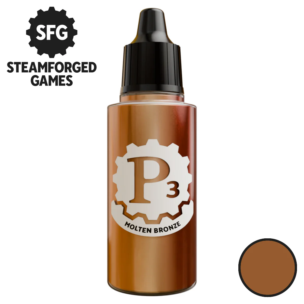 Steamforged Games P3 Paint 18ml - Metallics Molten Bronze