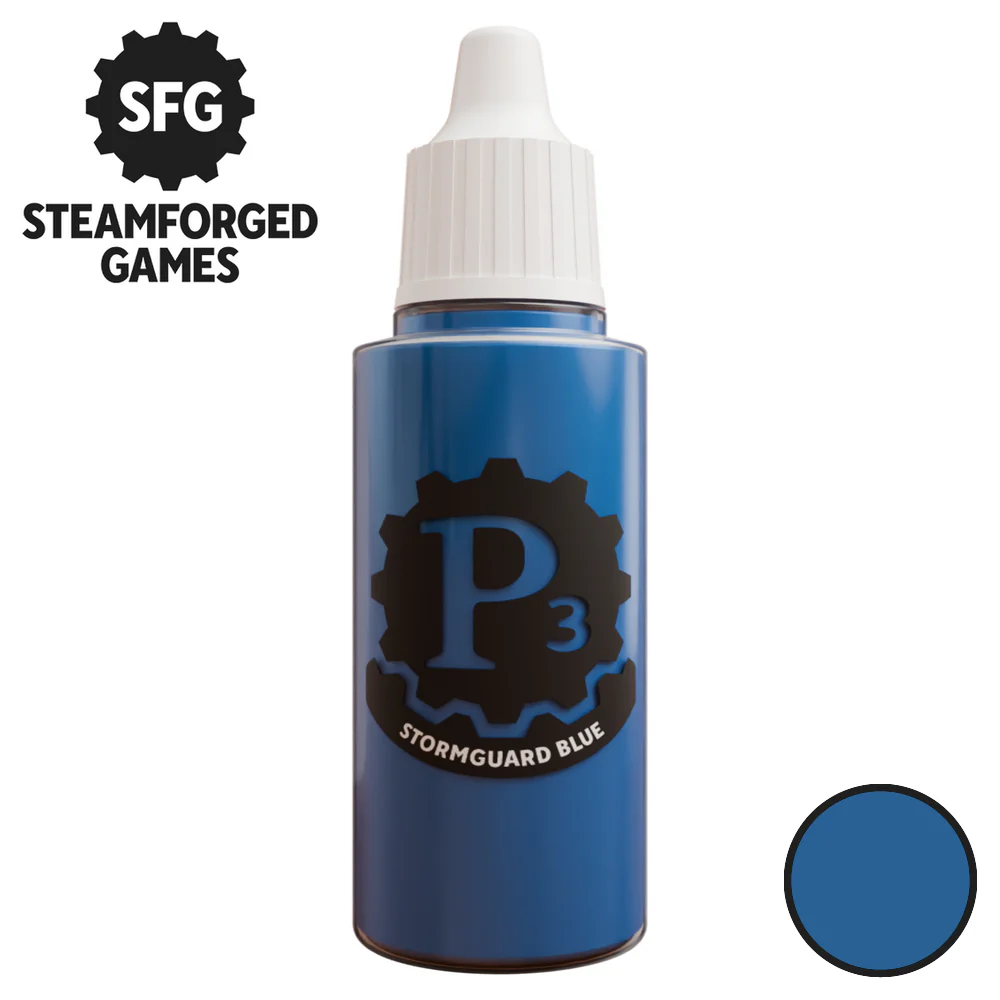 Steamforged Games P3 Paint - Stormguard Blue 18ml