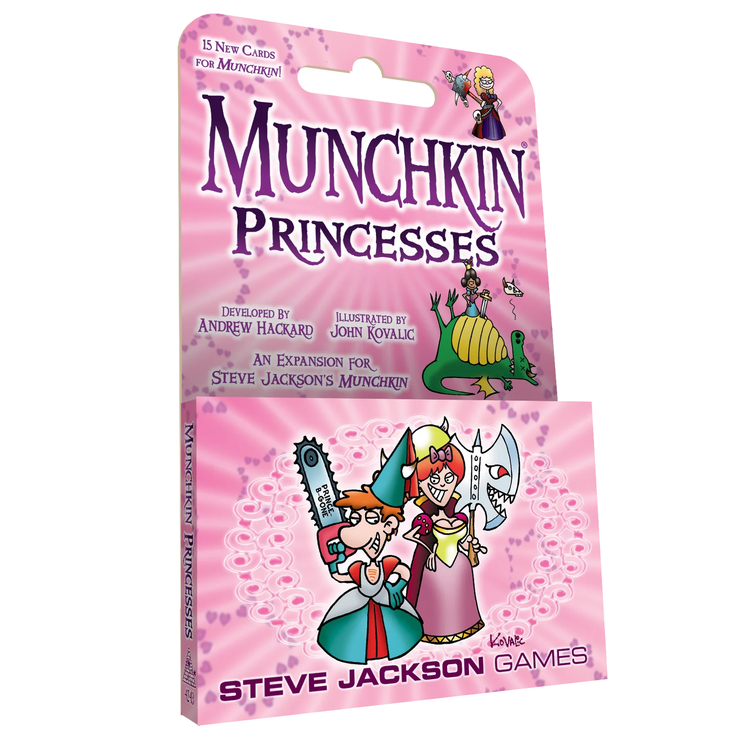 Steve Jackson Games Munchkin Princesses Expansion (2nd Edition) Card Game