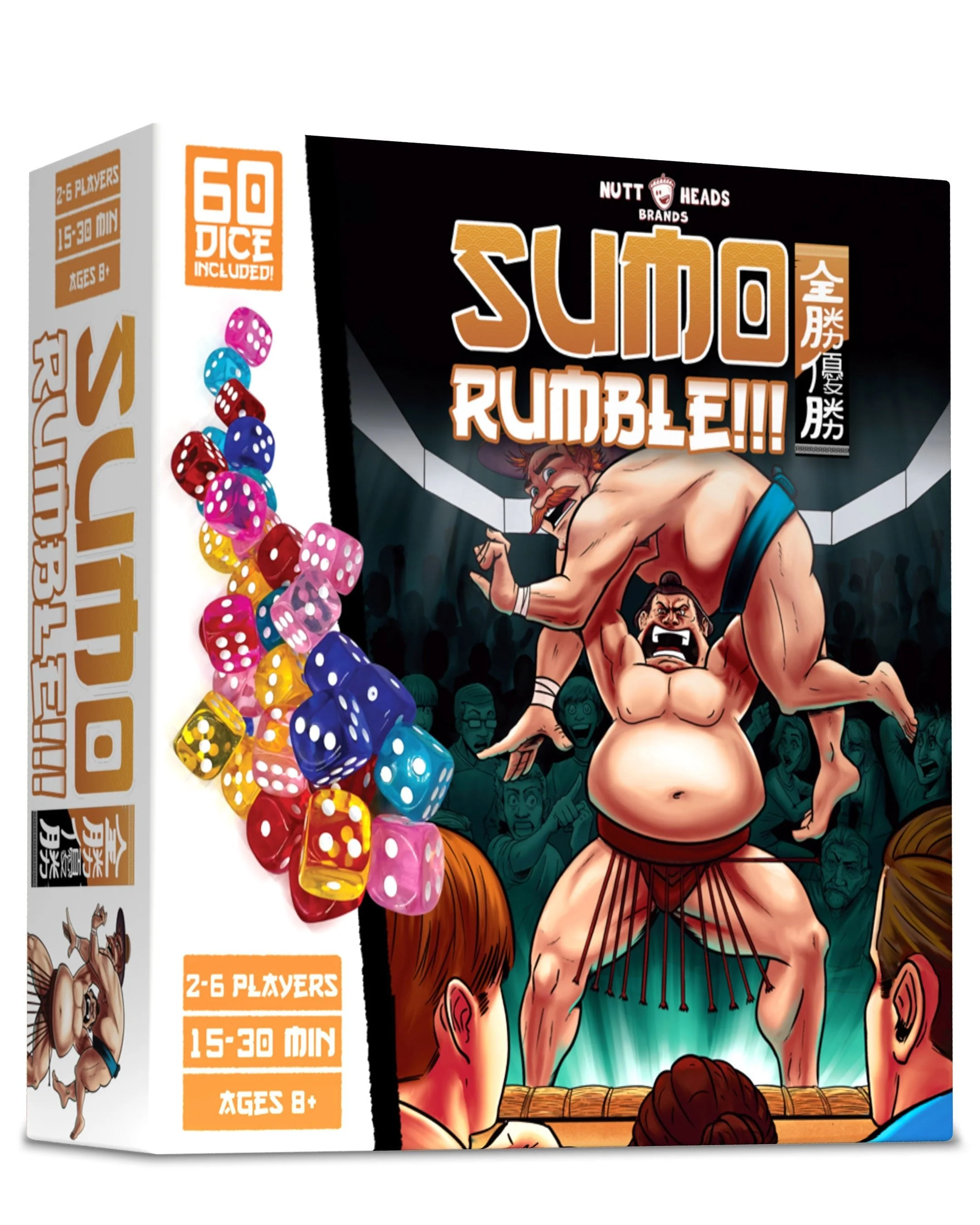 Sumo Rumble!!! Dice 60-Pieces Set