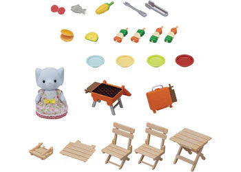 Sylvanian Families - BBQ Picnic Set - Image 6