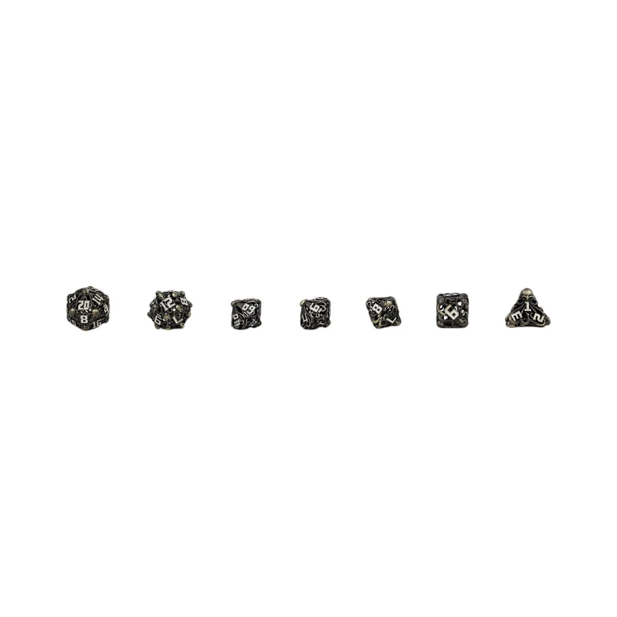 Tentacular Dice Set Tarnished Gold - Image 9