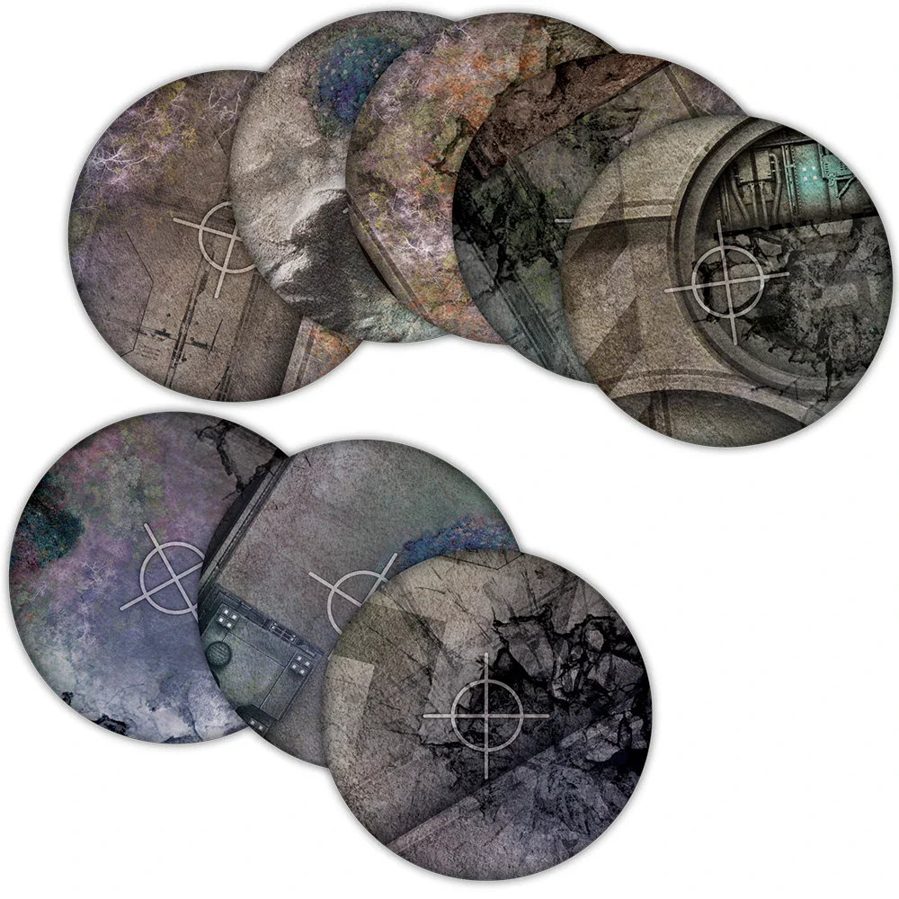 TerrainCrate - Grim Battlefield Objectives Templates