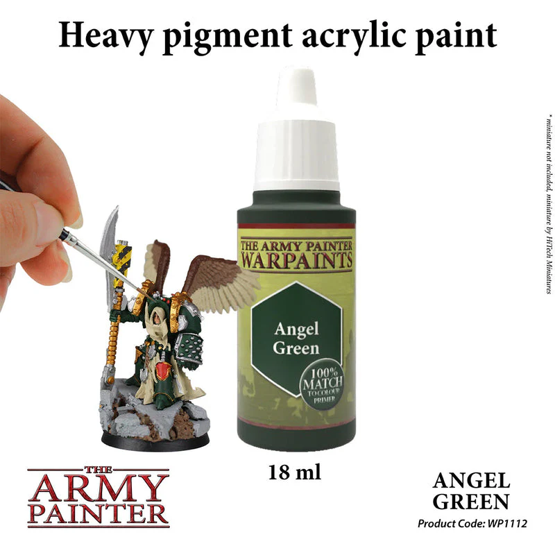 The Army Painter Acrylic Warpaints 18ml - Angel Green - Image 2