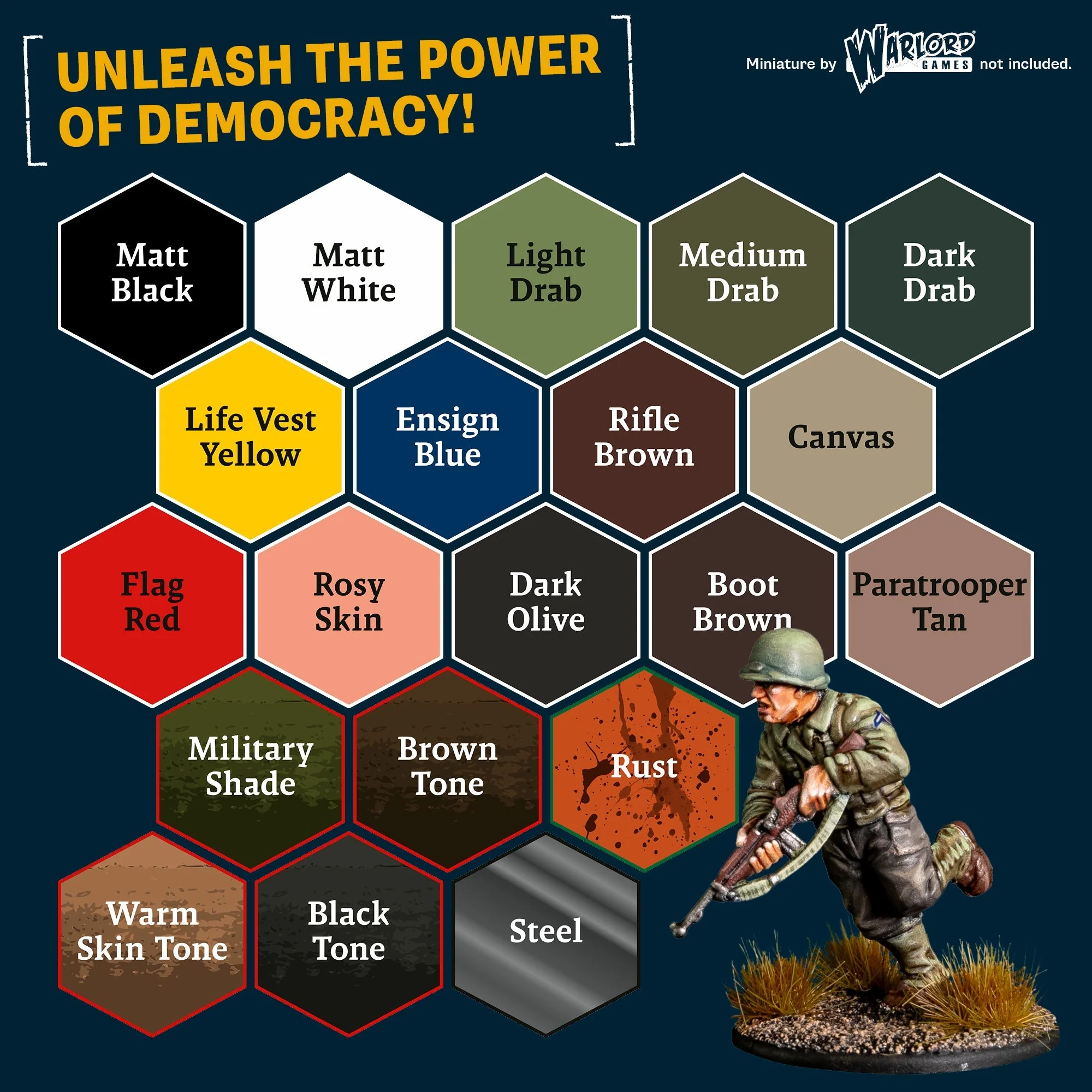 The Army Painter Historical: WWII American Paint Set - Image 3