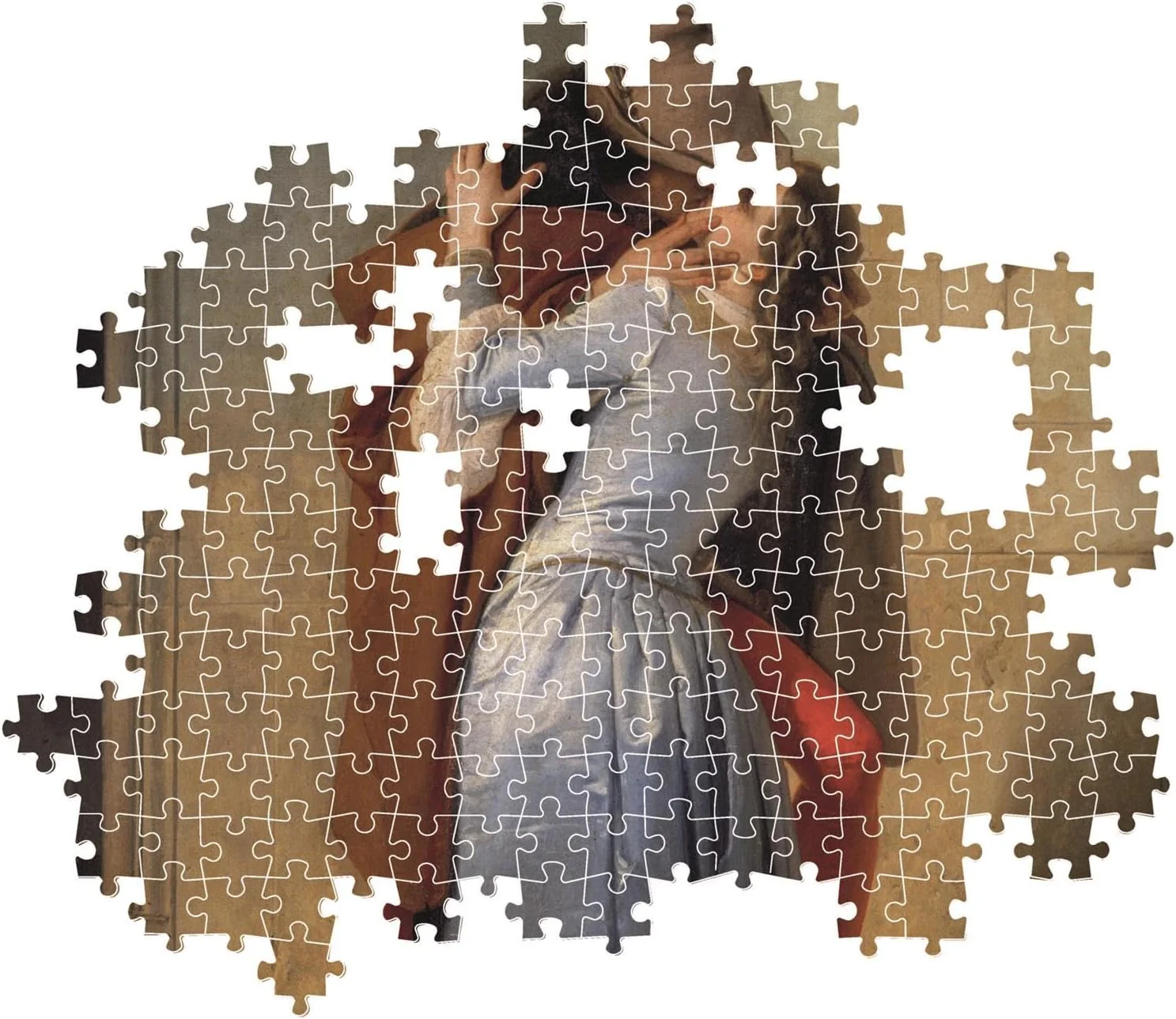 The Kiss HAYEZ 1000 Piece Jigsaw (Museum) - Image 3