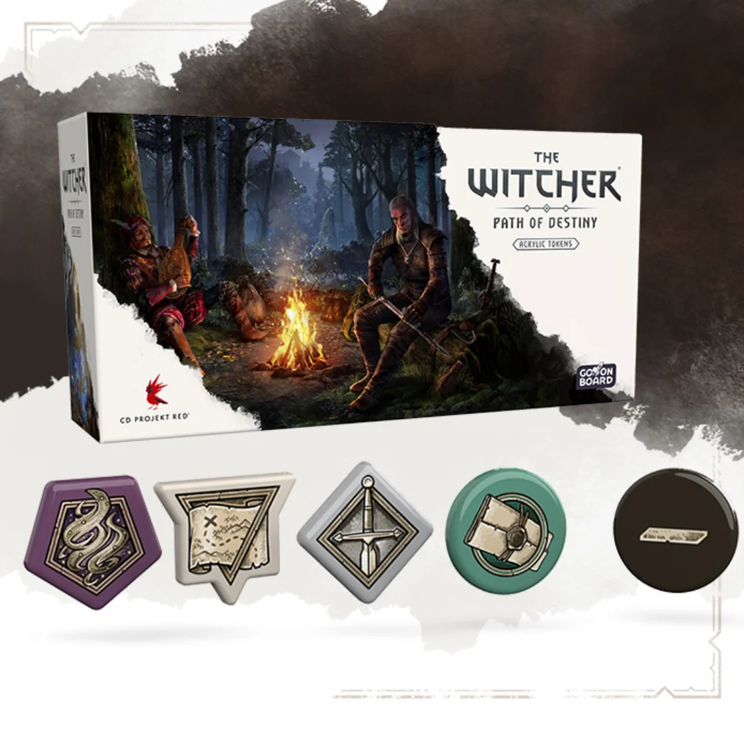 The Witcher: Path of Destiny - Acrylic Tokens