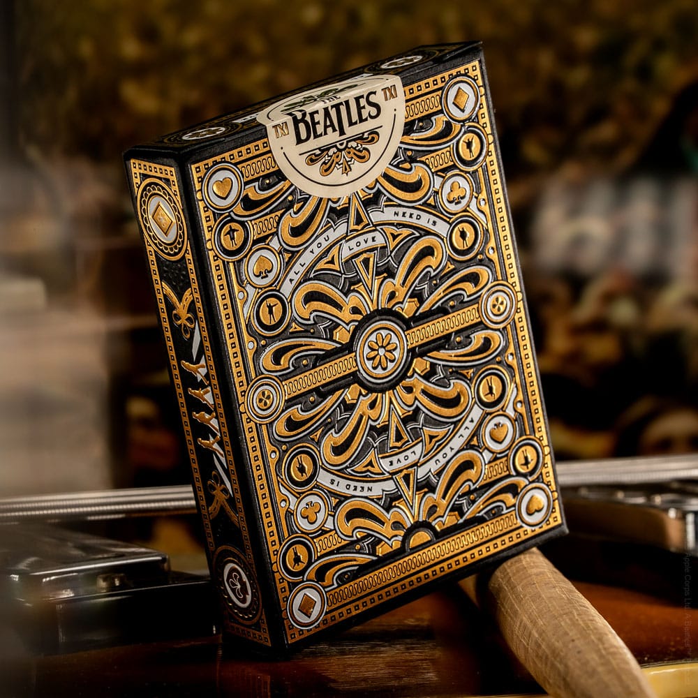 Theory 11 - The Beatles Special Edition Playing Cards - Black - Image 4